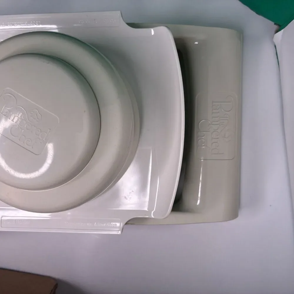 Pampered Chef Ultimate Mandoline Slicer Complete With All 4 Blades #1109 EUC